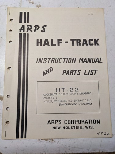Arps tractor half - tractor, half-track