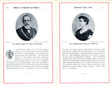 MAYOR & MAYORESS OF HEYWOOD, 1902. Mr and Mrs Thomas Popple