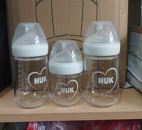 Nuk glass bottle set - glass,