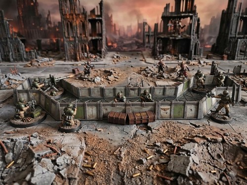 Imperial defence line trench - defence,