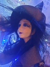 Witches Of Pendle Witch Doll Cordelia 30cm In Black/Grey NEW WITH TAGS