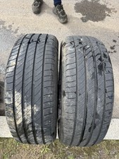 Nearly new pair of 195/55 R16 87h michelin Primacy 4