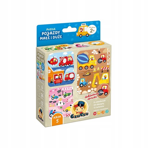 Czuczu vehicles jigsaw - vehicles, puzzles