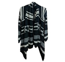 Ralph Lauren Aztec Southwestern Navajo Waterfall Wrap Open Cardigan Large
