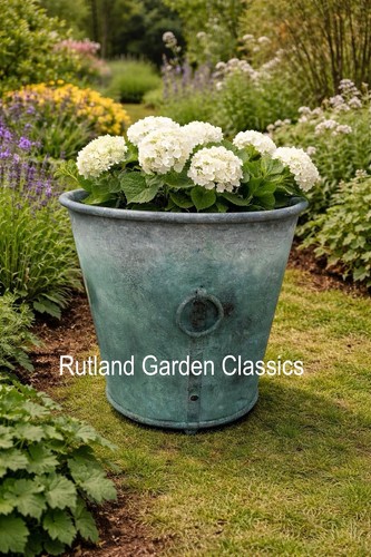 Galvanised planter copper - ,
