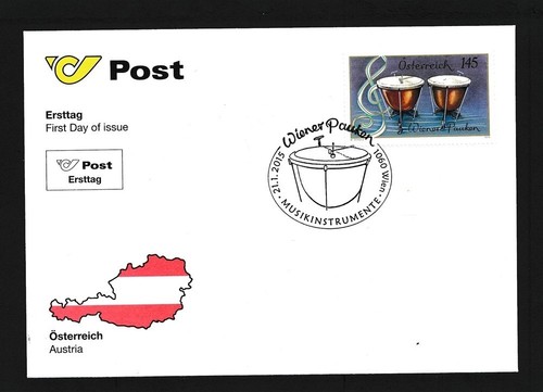 D500605 austria fdc 2015 - d500605,