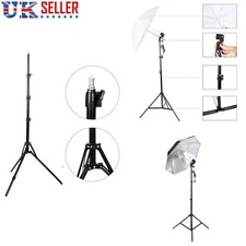 2M Light Stand Tripod Adjustable Photography Photo Softbox Flash LED Studio UK