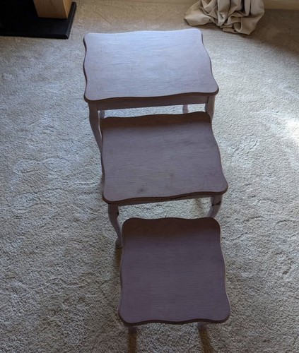 Lilac stacking tables - tables, 3