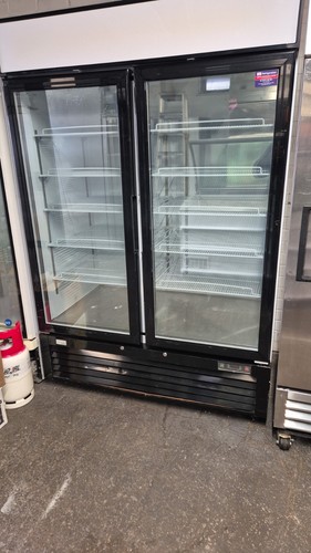 Upright double door glass - upright,
