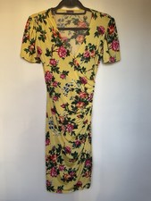 Ingenue Faux Wrap Dress Size