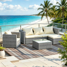 Patio Rattan Furniture Set