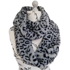 Leopard Twisted Infinity Scarf