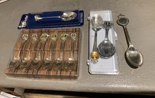 Selection of Qty 10 Vintage Souvenir/Collectors Spoons