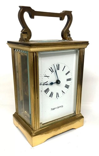 Mappin webb brass carriage - brass,
