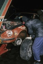 Datsun 240Z Motor Racing 1972 Rally Car Historic Old Photo 19