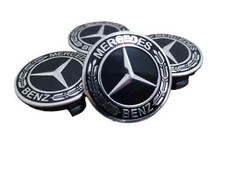 4x Mercedes Black Alloy Wheel