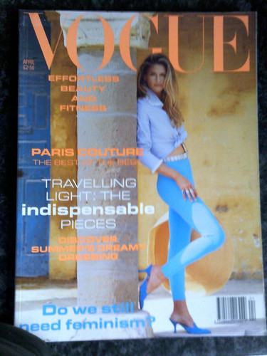 Vogue april 1992 excellent - 1992,