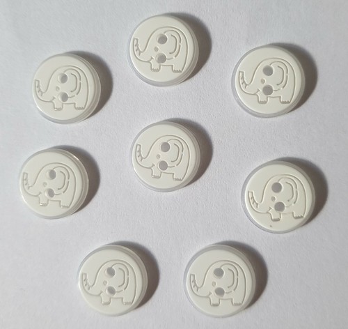 Elephant patterned resin - elephant,