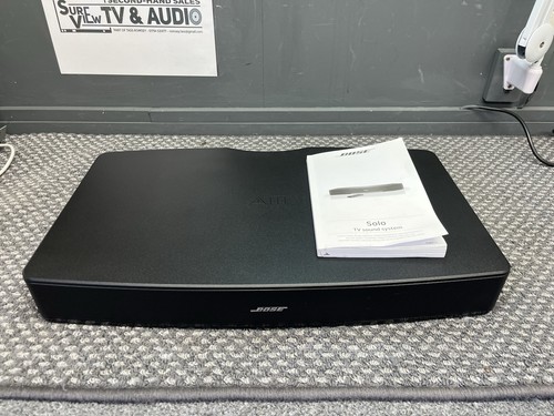 Bose solo sound - solo, system