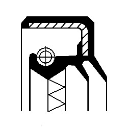 Shaft seal differential for - seal,,