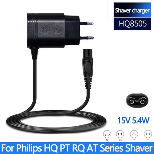 Hq8505 shaver charger - shaver, 15v