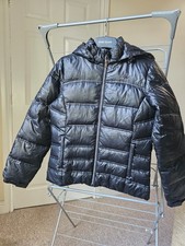 Kappa Down Puffer Jacket Black