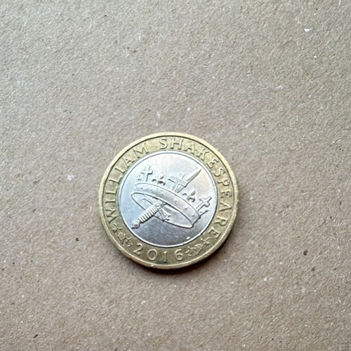 2016 two pounds coin - two,