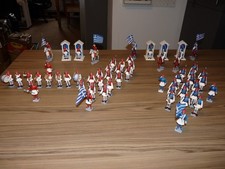 Aohna Evzone Athena Presidential Guard Cerimonial Unit Soldiers Hand Painted 80s