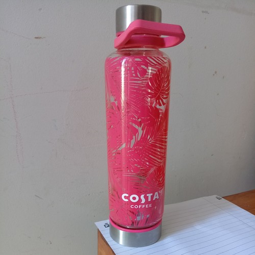 Costa coffee 510ml glass - coffee, water