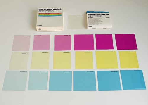 Ilford cibachrome filter set - ilford,