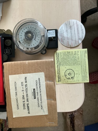 Sangamo type 254 20amps 3 - sangamo,