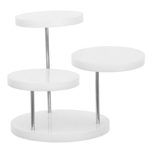 Space saving white jewelry - saving,