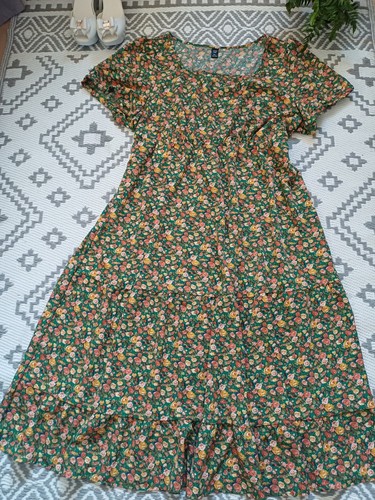 Pretty green floral full - floral,