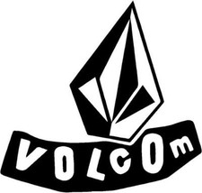 volcom surfing surfboard paddleboard campervan van car window stickers 150mm.