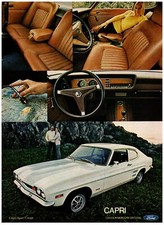 1971 Ford Print Ad, Capri