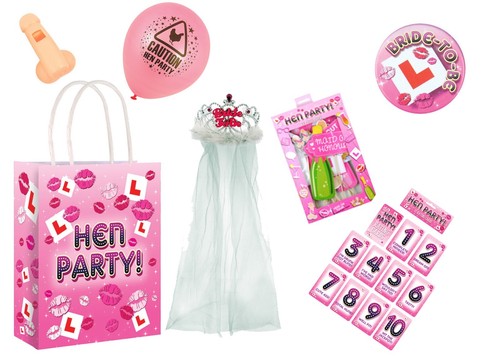 Pre filled hen party goodie - party,