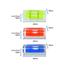 Mini Spirit Level 40mm x 15mm Bubble Square Quality Levelling Caravan Kitchens
