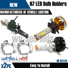 H7 Twist type led bulb holders main beam adaptors B4
