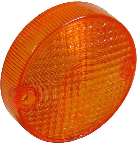 Indicator lens front amber - indicator,