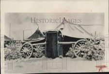 1951 Press Photo Snow covered