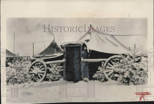 1951 press photo - press, covered