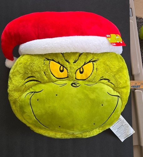 Grinch pillow - grinch,