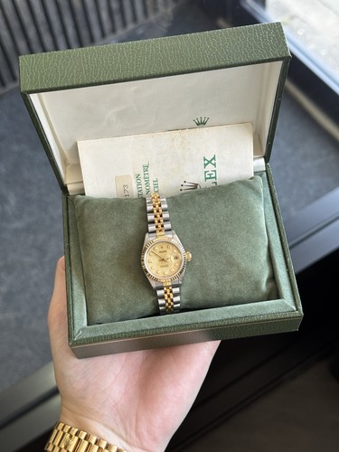 Rolex datejust champagne - rolex,