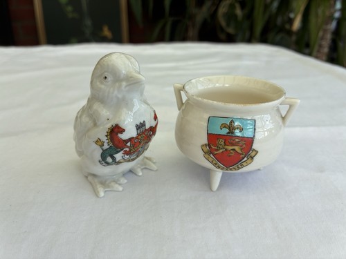 Crested ware lot two - lot, of