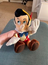 Pinocchio vintage plush soft - pinocchio,