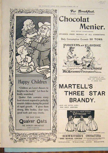Old antique print advert - antique,