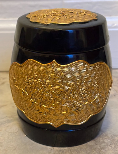 Vintage black lacquer - vintage,