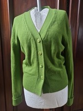 Hobbs Green 109%  Wool Cardigan