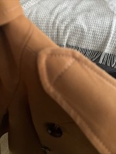Toast Tan Knee Length Coat Size 16
