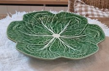 Bordello Pinheiro Cabbage Ware Plate Serving Dish Portugal